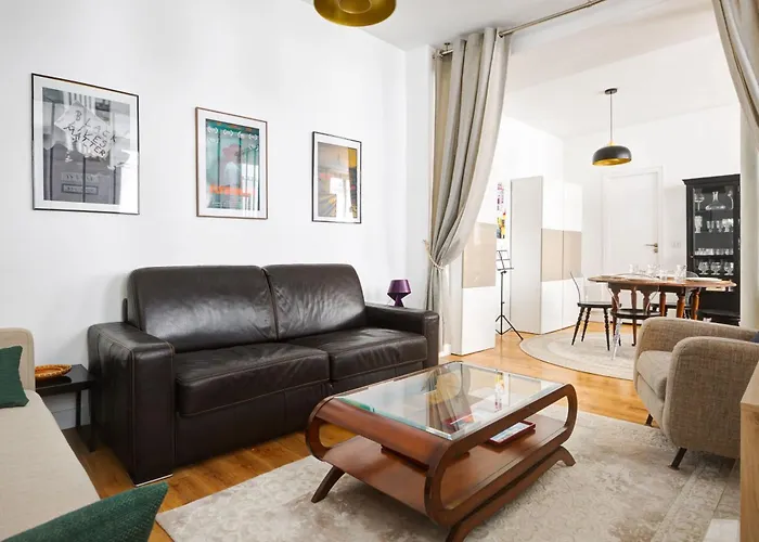Apartament Bm-cozy Elegance In The Marais Paryż